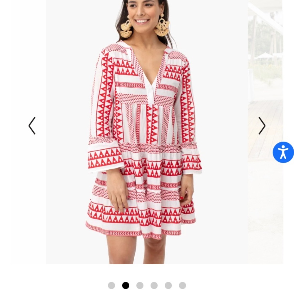 Tuckernuck Red Salma Dress